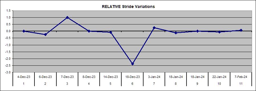 Stride Variation